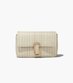 Marc Jacobs The Monogram Leather J Marc Shoulder Bag KHAKI -Fashion Store MJI H955L03FA22 223 F8F8F8 1 1 ALT6