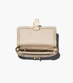 Marc Jacobs The Monogram Leather J Marc Shoulder Bag KHAKI -Fashion Store MJI H955L03FA22 223 F8F8F8 1 1 ALT7