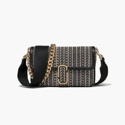 Marc Jacobs The Monogram J Marc Shoulder Bag BEIGE MULTI