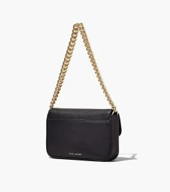 Marc Jacobs The J Marc Shoulder Bag BLACK -Fashion Store MJI H956L01PF22 001 F8F8F8 1 1 ALT2