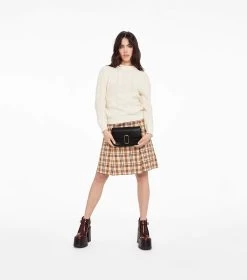 Marc Jacobs The J Marc Shoulder Bag BLACK -Fashion Store MJI H956L01PF22 001 F8F8F8 1 1 ALT5