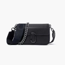 Marc Jacobs The J Marc Shoulder Bag BLACK/GUNMETAL -Fashion Store MJI H956L01PF22 016 F8F8F8 1 1 MAIN 3