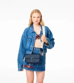 Marc Jacobs The J Marc Shoulder Bag BLUE SEA -Fashion Store MJI H956L01PF22 426 F8F8F8 1 1 ALT1