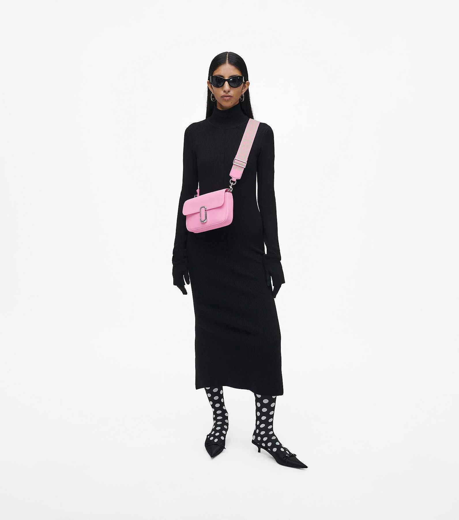 Marc Jacobs The J Marc Shoulder Bag FLURO CANDY PINK 12 Marc Jacobs The J Marc Shoulder Bag FLURO CANDY PINK - Image 10