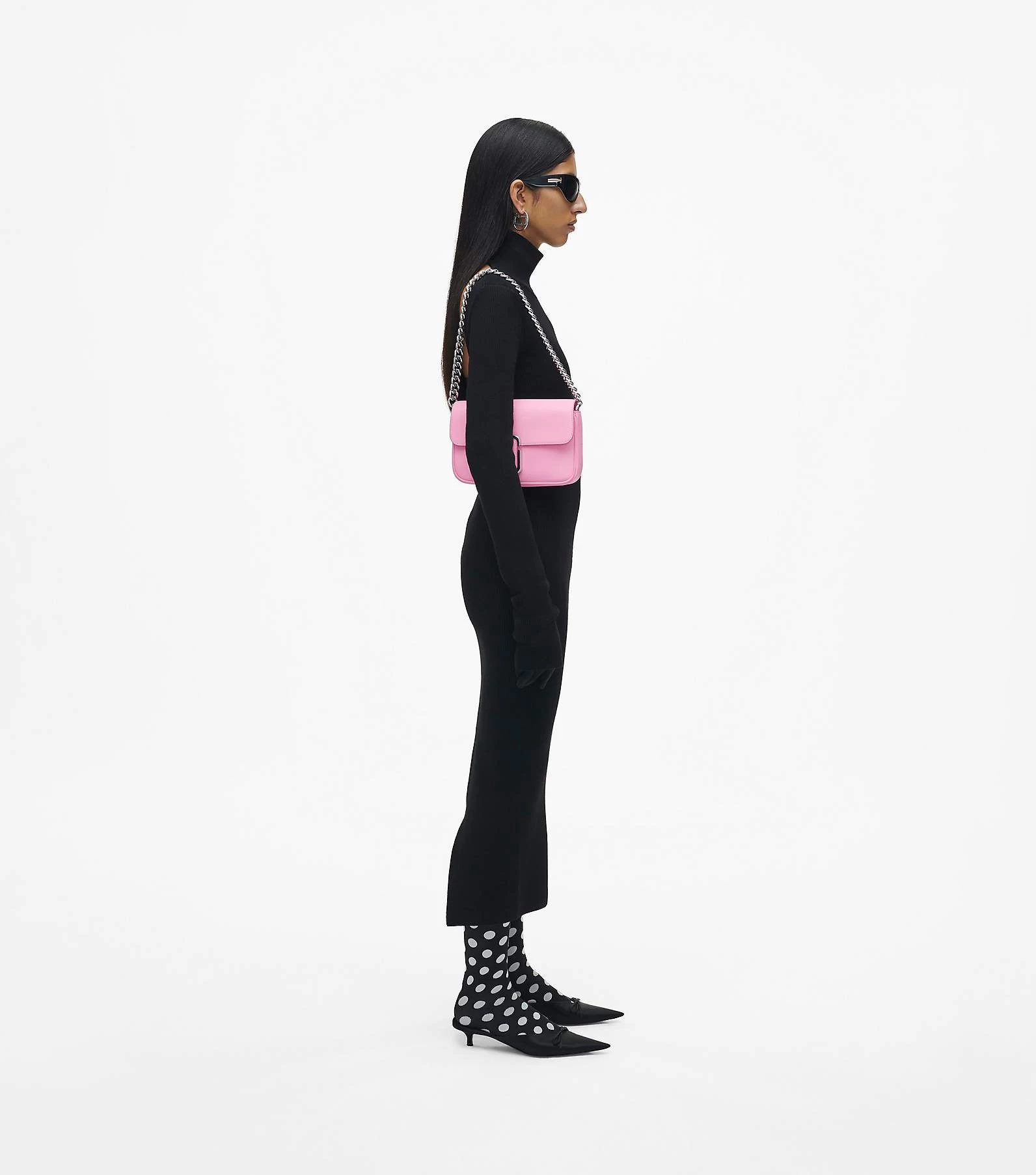 Marc Jacobs The J Marc Shoulder Bag FLURO CANDY PINK 18 Marc Jacobs The J Marc Shoulder Bag FLURO CANDY PINK - Image 16