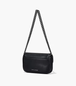 Marc Jacobs The J Marc Mini Bag BLACK/GUNMETAL -Fashion Store MJI H967L03FA22 016 F8F8F8 1 1 ALT2