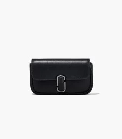 Marc Jacobs The J Marc Mini Bag BLACK/GUNMETAL -Fashion Store MJI H967L03FA22 016 F8F8F8 1 1 ALT4