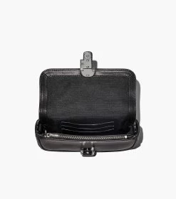 Marc Jacobs The J Marc Mini Bag BLACK/GUNMETAL -Fashion Store MJI H967L03FA22 016 F8F8F8 1 1 ALT6