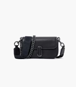 Marc Jacobs The J Marc Mini Bag BLACK/GUNMETAL -Fashion Store MJI H967L03FA22 016 F8F8F8 1 1 MAIN 1