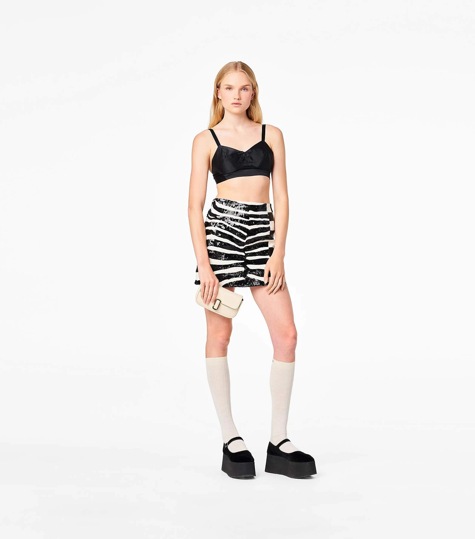 Marc Jacobs The J Marc Mini Bag CLOUD WHITE 14 Marc Jacobs The J Marc Mini Bag CLOUD WHITE - Image 12