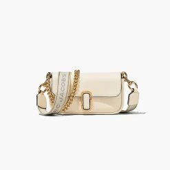 Marc Jacobs The J Marc Mini Bag WHITE/SILVER -Fashion Store MJI H967L03FA22 123 F8F8F8 1 1 MAIN 2