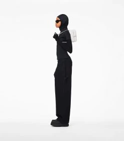 Marc Jacobs The J Marc Mini Bag WHITE/SILVER -Fashion Store MJI H967L03FA22 188 F8F8F8 1 1 ALT1