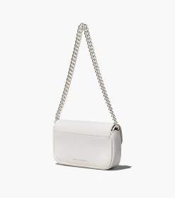 Marc Jacobs The J Marc Mini Bag WHITE/SILVER -Fashion Store MJI H967L03FA22 188 F8F8F8 1 1 ALT2