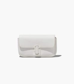 Marc Jacobs The J Marc Mini Bag WHITE/SILVER -Fashion Store MJI H967L03FA22 188 F8F8F8 1 1 ALT4
