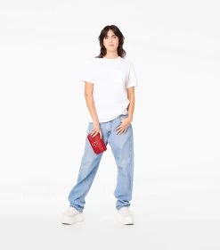 Marc Jacobs The J Marc Mini Bag TRUE RED 26 Marc Jacobs The J Marc Mini Bag TRUE RED -Fashion Store MJI H967L03FA22 617 F8F8F8 1 1 ALT5