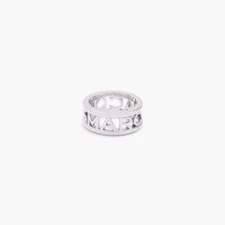 Marc Jacobs The Monogram Ring SILVER