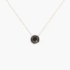 Marc Jacobs The Medallion Pendant SAND/ROSE GOLD