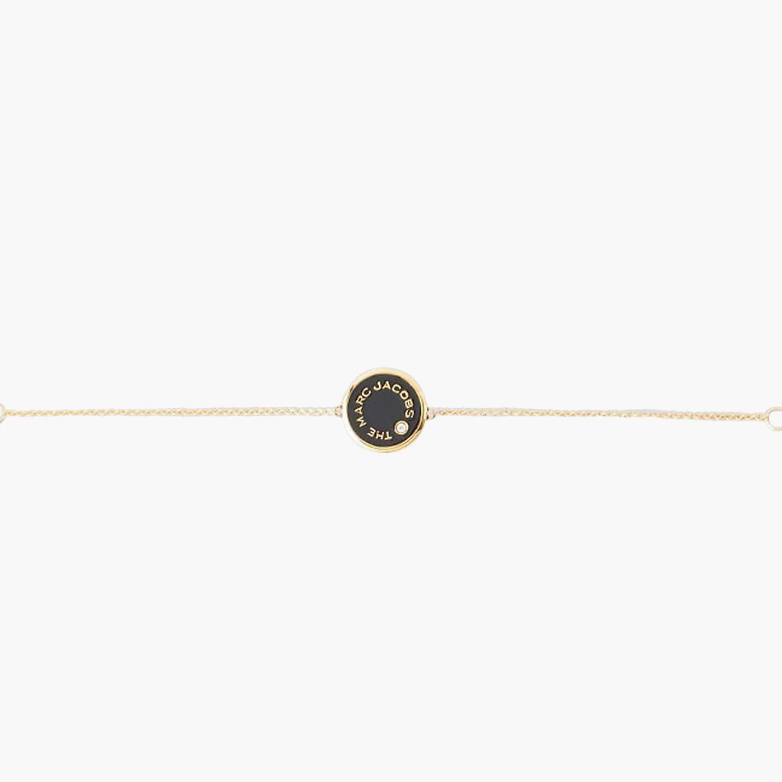 Marc Jacobs The Medallion Bracelet BLACK/GOLD 4 Marc Jacobs The Medallion Bracelet BLACK/GOLD - Image 2