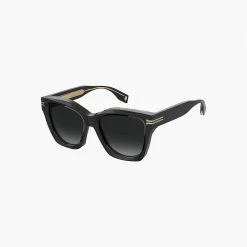 Marc Jacobs Icon Edge Oversized Square Sunglasses HAVANA