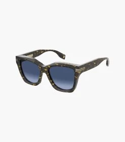 Marc Jacobs Icon Edge Oversized Square Sunglasses HAVANA -Fashion Store MJI M8000814 215 F8F8F8 1 1 MAIN 1