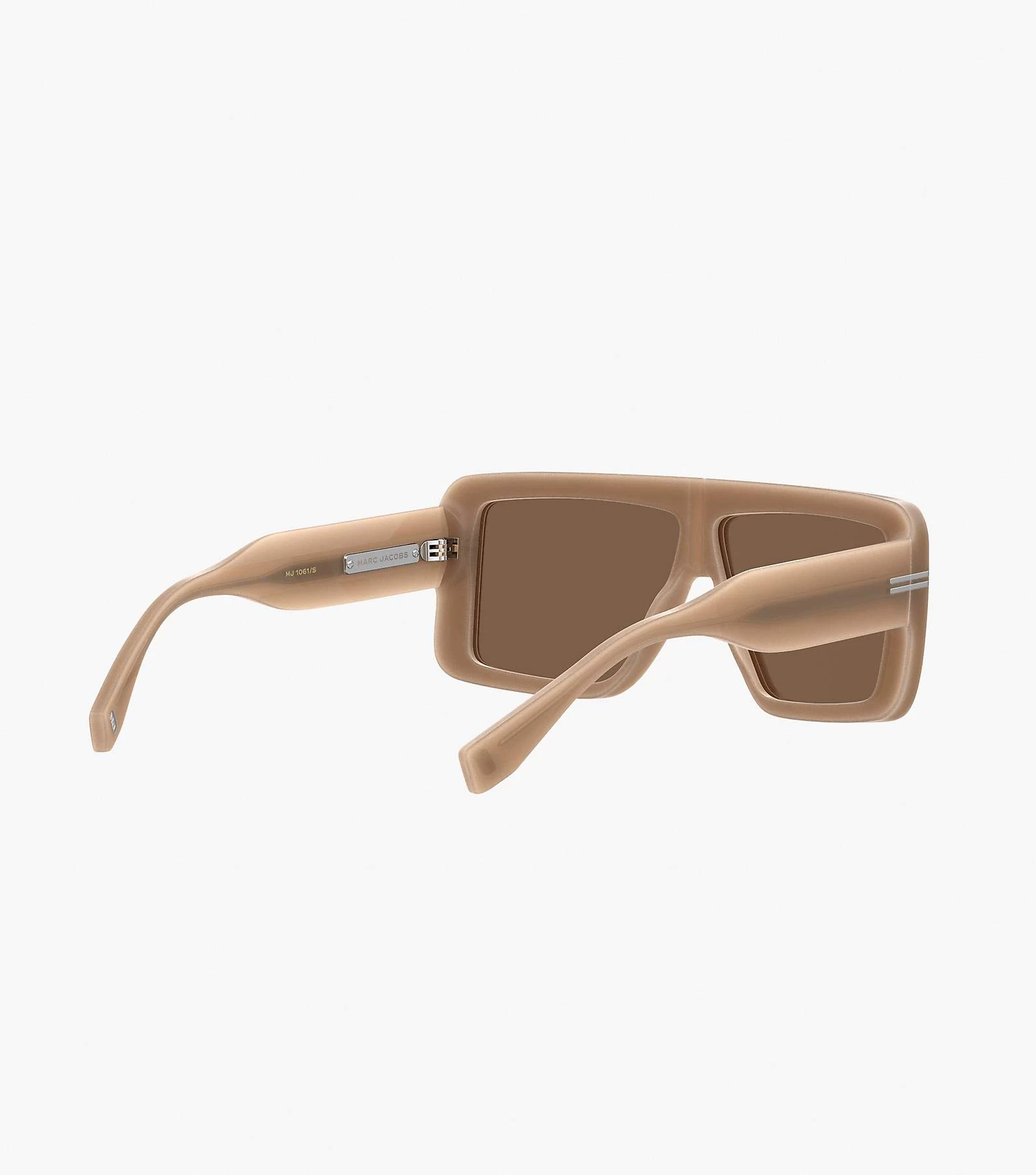 Marc Jacobs Icon Rectangular Sunglasses NUDE 7 Marc Jacobs Icon Rectangular Sunglasses NUDE - Image 5