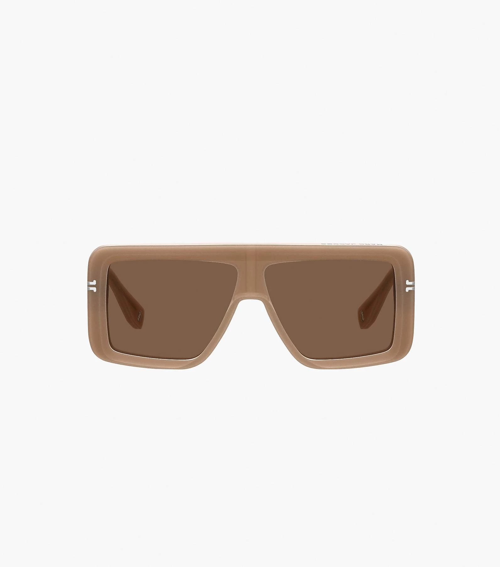 Marc Jacobs Icon Rectangular Sunglasses NUDE 9 Marc Jacobs Icon Rectangular Sunglasses NUDE - Image 7