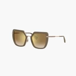 Marc Jacobs Icon Oversized Butterfly Sunglasses BLACK/GOLD