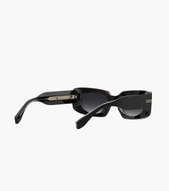 Marc Jacobs Icon Rectangular Sunglasses BLACK -Fashion Store MJI M8000833 001 F8F8F8 1 1 ALT2