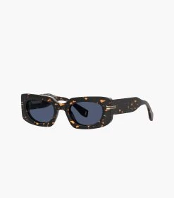 Marc Jacobs Icon Rectangular Sunglasses HAVANA -Fashion Store MJI M8000833 215 F8F8F8 1 1 MAIN 1