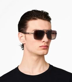 Marc Jacobs Icon Square Pilot Sunglasses GREY -Fashion Store MJI M8000835 020 F8F8F8 1 1 ALT1