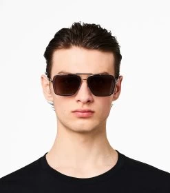 Marc Jacobs Icon Square Pilot Sunglasses GREY -Fashion Store MJI M8000835 020 F8F8F8 1 1 ALT3