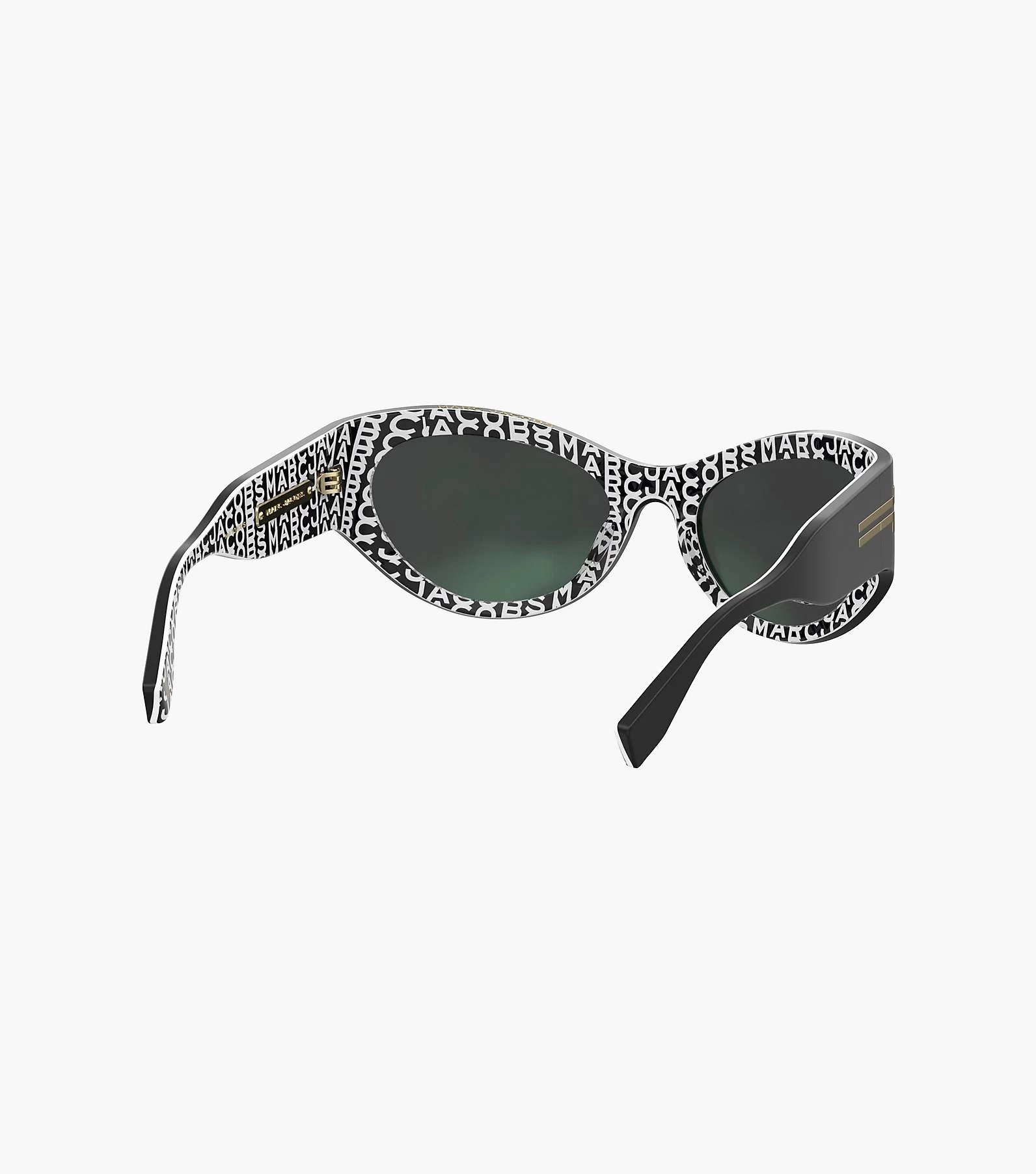 Marc Jacobs The Icon Wrapped Sunglasses BLACK 9 Marc Jacobs The Icon Wrapped Sunglasses BLACK - Image 7