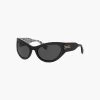 Marc Jacobs The Icon Wrapped Sunglasses BLACK -Fashion Store MJI M8000842 001 F8F8F8 1 1 MAIN