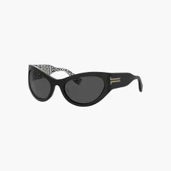 Marc Jacobs The Icon Wrapped Sunglasses BLACK