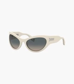 Marc Jacobs The Icon Wrapped Sunglasses IVORY -Fashion Store MJI M8000842 111 F8F8F8 1 1 MAIN 2