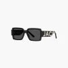 The Marc Jacobs Square Sunglasses BLACK/WHITE -Fashion Store MJI M8000847 005 F8F8F8 1 1 MAIN