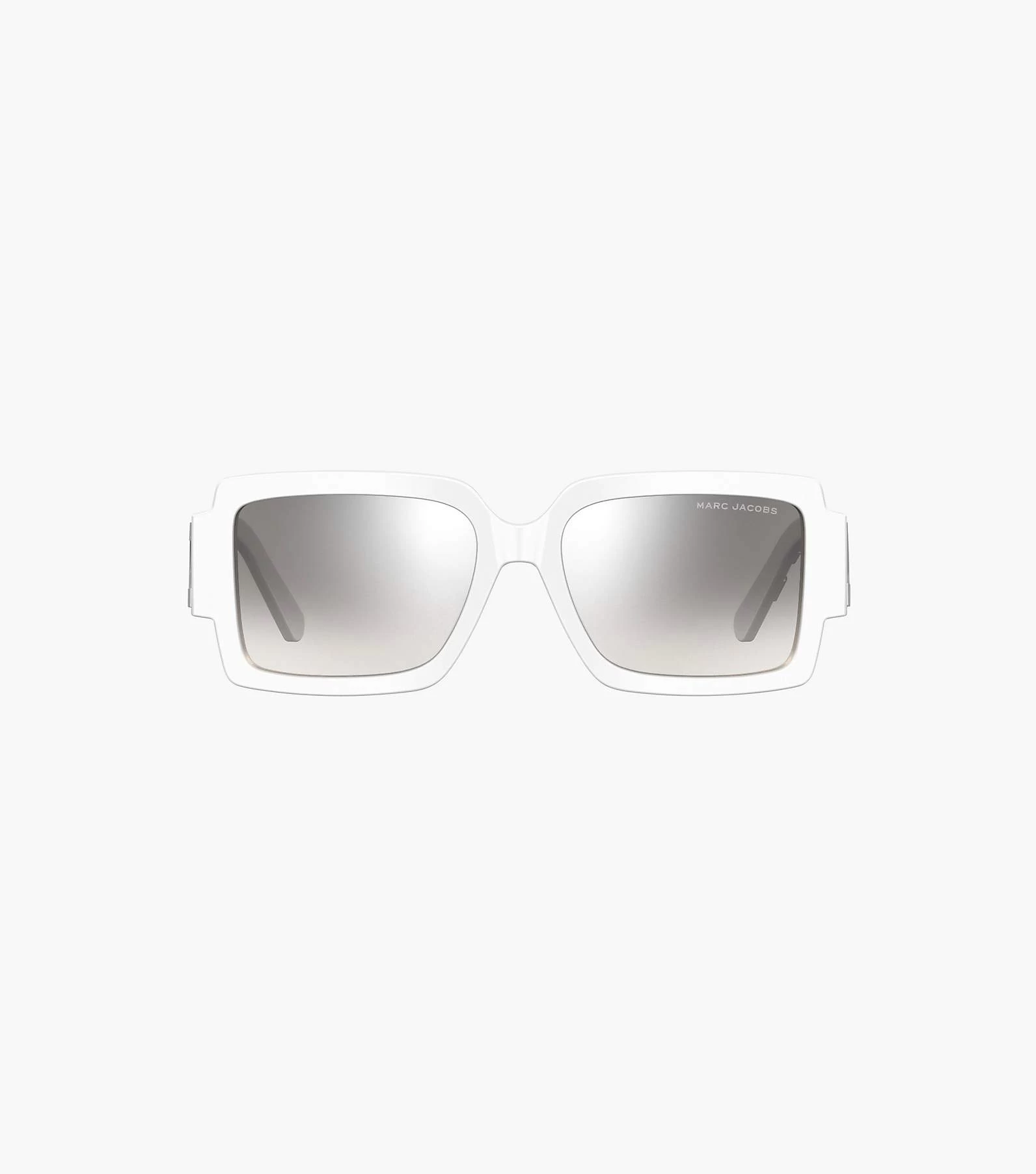 Marc Jacobs The Square Mirrored Sunglasses WHITE/GREY 7 Marc Jacobs The Square Mirrored Sunglasses WHITE/GREY - Image 5