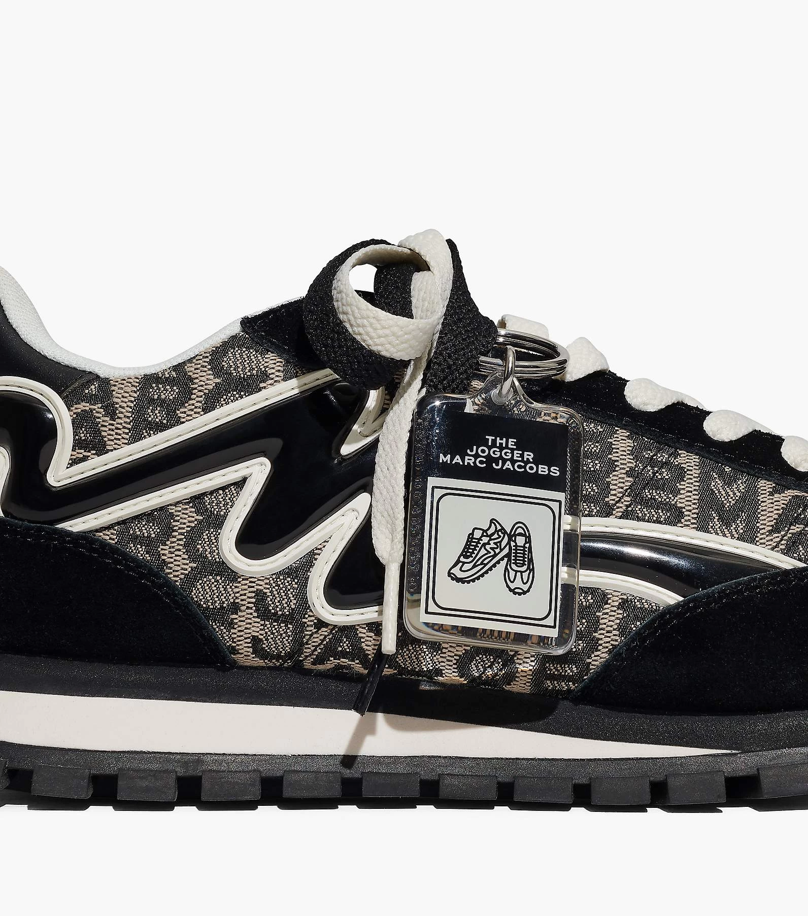 Marc Jacobs The Monogram Jogger BLACK/WHITE 13 Marc Jacobs The Monogram Jogger BLACK/WHITE - Image 11