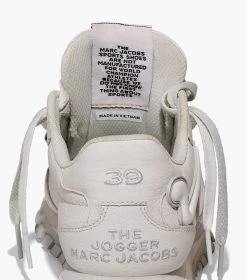 Marc Jacobs The Leather Jogger WHITE -Fashion Store MJI M9002389 100 F8F8F8 1 1 ALT5