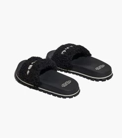 Marc Jacobs The Teddy Slide BLACK -Fashion Store MJI M9002400 001 F8F8F8 1 1 ALT2