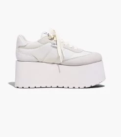 Marc Jacobs The Platform Jogger WHITE -Fashion Store MJI M9002406 100 F8F8F8 1 1 ALT3