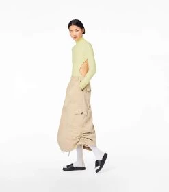 Marc Jacobs The Leather Slide BLACK -Fashion Store MJI M9002407 001 F8F8F8 1 1 ALT1