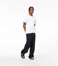 Marc Jacobs The Leather Slide BLACK -Fashion Store MJI M9002407 001 F8F8F8 1 1 ALT5