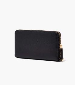 Marc Jacobs The Leather Continental Wallet BLACK -Fashion Store MJI S131L01RE22 001 F8F8F8 1 1 ALT1