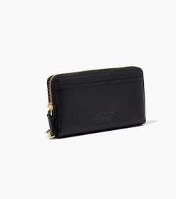 Marc Jacobs The Leather Continental Wallet BLACK -Fashion Store MJI S131L01RE22 001 F8F8F8 1 1 ALT2