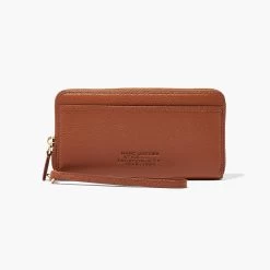 Marc Jacobs The Leather Continental Wallet ARGAN OIL 14 Marc Jacobs The Leather Continental Wallet ARGAN OIL -Fashion Store MJI S131L01RE22 212 F8F8F8 1 1 MAIN 4