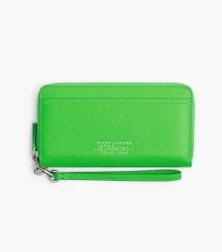 Marc Jacobs The Leather Continental Wallet APPLE -Fashion Store MJI S131L01RE22 348 F8F8F8 1 1 MAIN 2