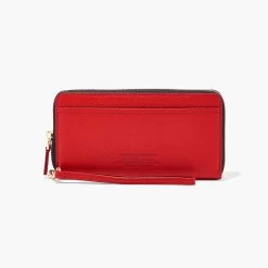 Marc Jacobs The Leather Continental Wallet APPLE