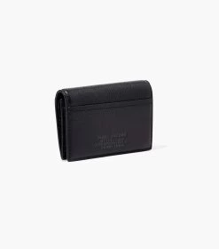 Marc Jacobs The Leather Small Bifold Wallet BLACK -Fashion Store MJI S133L01RE22 001 F8F8F8 1 1 ALT2