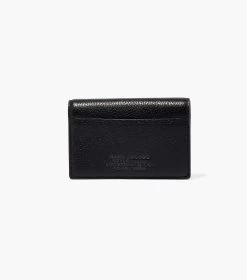Marc Jacobs The Leather Small Bifold Wallet BLACK -Fashion Store MJI S133L01RE22 001 F8F8F8 1 1 MAIN 1